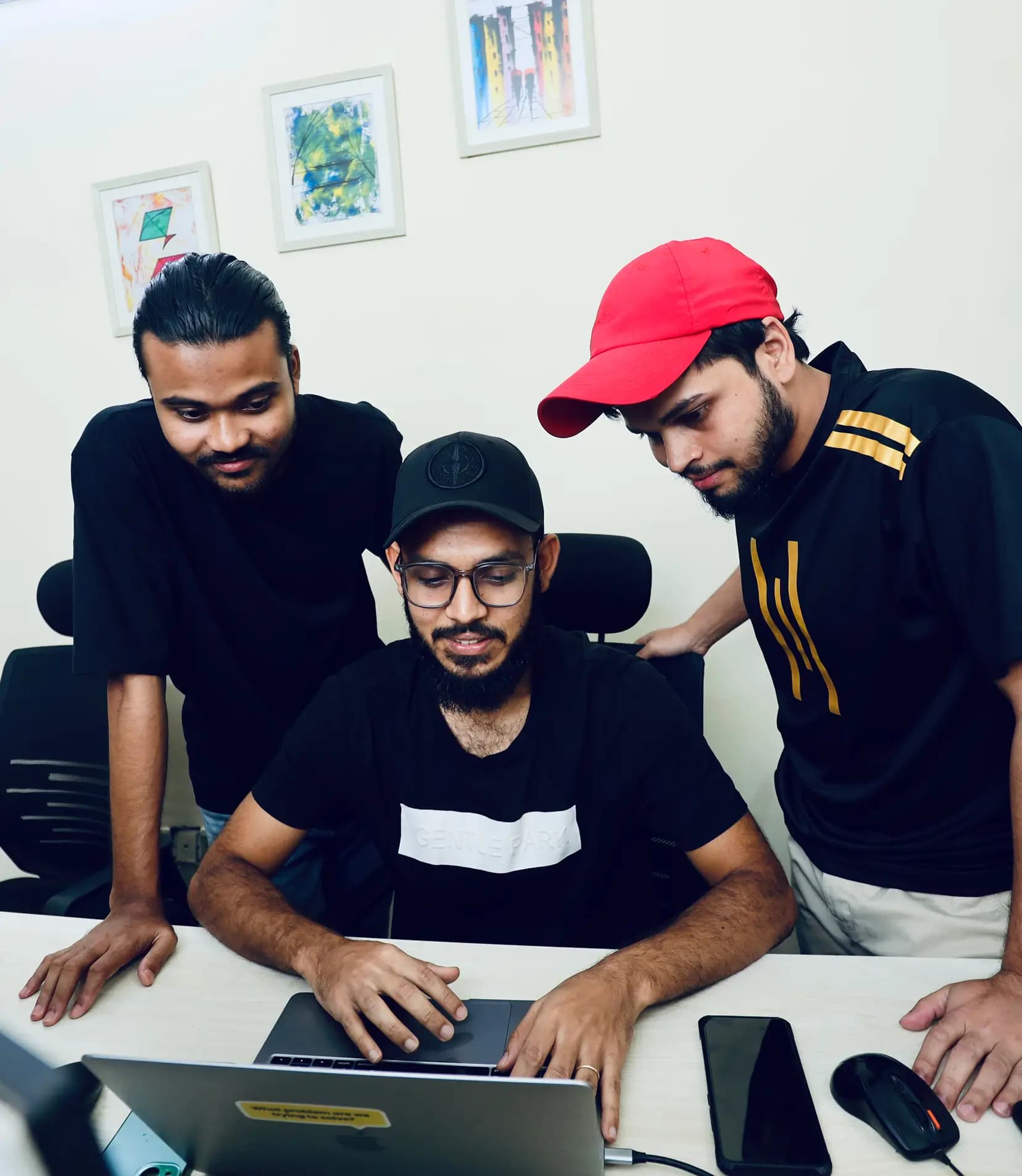 Team working together