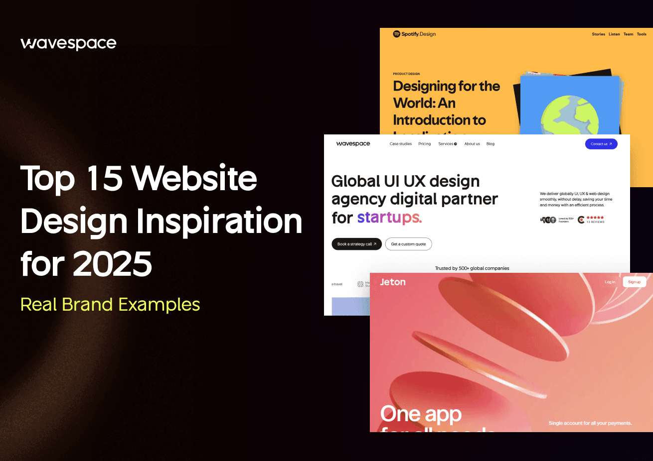 Top 15 Website Design Inspiration for 2025 - Featured Image