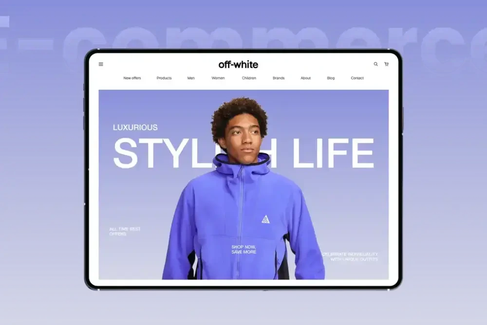 Off-White - Fashion Forward Web Design
